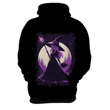 Imagem de Blusa de Frio Bruxa Halloween Púrpura Festa 2 - Kasubeck Store, GG