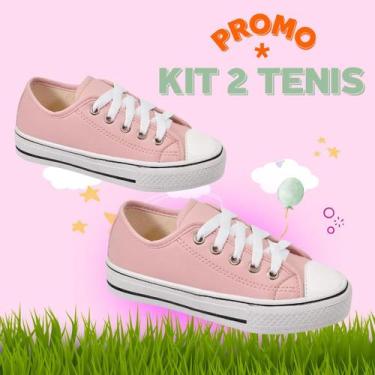 Imagem de KIT 2 TÊNIS INFANTIL PROMOÇÃO - Conforto e Estilo para Crianças - Sem 