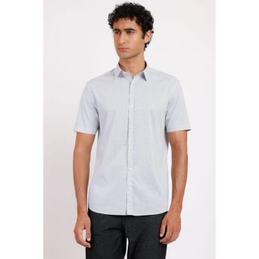 Imagem de Camisa Aramis Manga Curta Slim Branca-Masculino