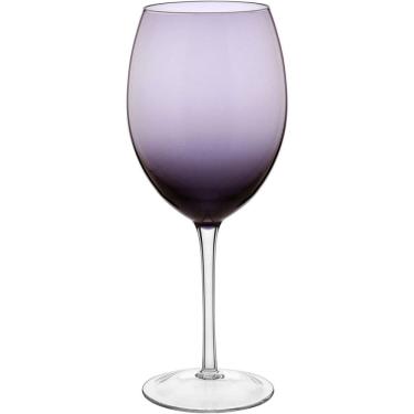 Imagem de JG 2 PEÇAS TAÇA ÁGUA HOME&CO OPUS VIDRO 590ml 23x9x9cm VIOLETA