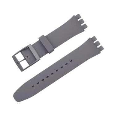 Imagem de Pulseira De Silicone Colorida 16mm-20mm, Strap De Borracha À Prova d'Á