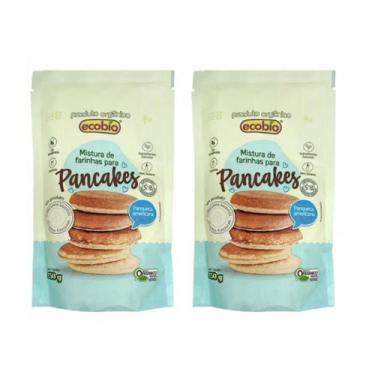 Imagem de Kit 2 Panquecas Pancakes Orgânicas Ecobio 500g