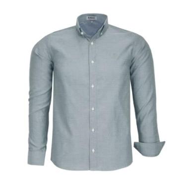 Imagem de Camisa Social Amil Masculina Comfort Manga Longa Sem Bolso Sofisticada