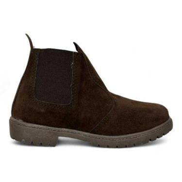 Imagem de Botina Botinho Masculina Infantil ST370, Cafe, 32