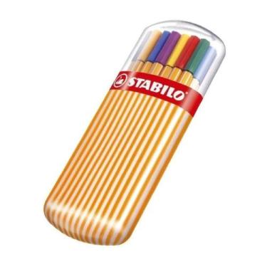 Imagem de Caneta Stabilo Point 88 Extrafina 0.4Mm com 20 Cores