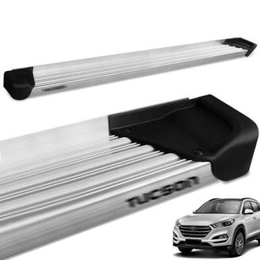 Imagem de Estribo Lateral New Tucson 2017 a 2021 Aluminio Natural A3 - Gtnox