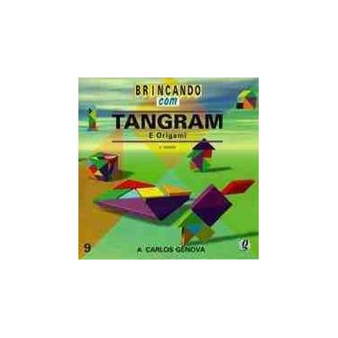 Imagem de Brincando com tangram e origami - col. brincando com - GLOBAL EDITORA
