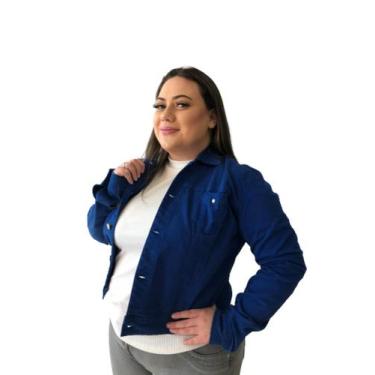 Imagem de jaqueta Lycra Color feminina - Loja Carraro - Cris Jeans , Azul