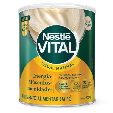 Imagem de Nestle Vital Ritual Matinal Adultos 40+ Sem Sabor 720g