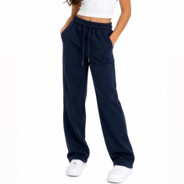 Imagem de Calça infantil pixe love 850019, Azul escuro, GG