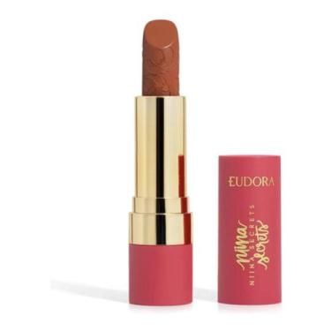 Imagem de Batom Castanho Encantado Soft Petals Niina Secrets 3,6g Eudora (novo)