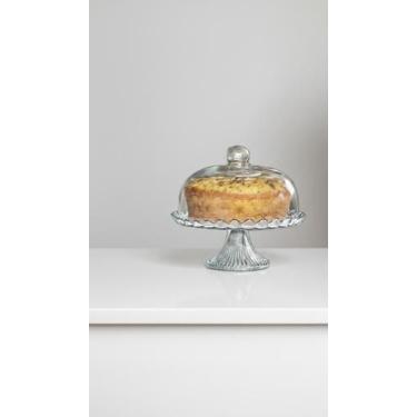 Imagem de Boleira De Vidro Com Pé Transparente - Congratulations Store