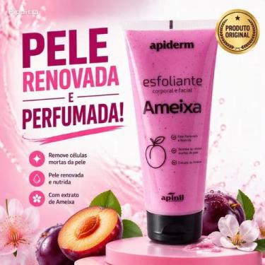 Imagem de Esfoliante Ameixa Apinil Corporal e Facial  Renovação, Maciez e Cuidad