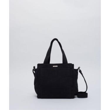 Imagem de Bolsa p Lona Fran - Preto, Preto, U