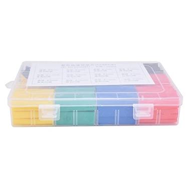 Imagem de Kit de tubulação termorretrátil, Fio de proteção do conjunto de tubulação termorretrátil de desempenho estável para engenheiro para exteriores(530 unidades em caixa)