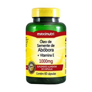 Imagem de Oleo de Curcubita Semente Abobora Puro 1000mg com Vitamina E 60 Cápsulas Maxinutri