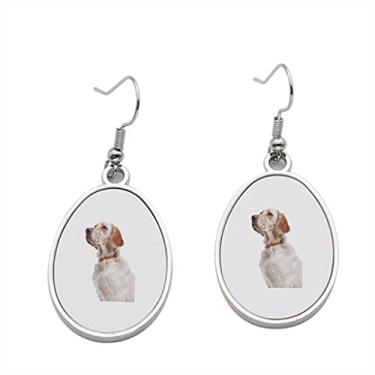 Imagem de Brinco inglês Setter 2 – Brincos Femininos Pendentes para Meninas – Presente de Festa de Aniversário dos Namorados