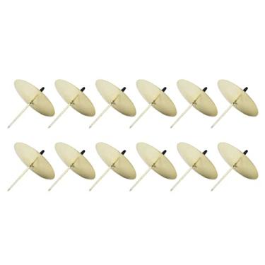 Imagem de Prato de vela, castiçal 12pcs Estável Confiável 7,0x6,5x6,5cm / 2,8x 2,6x 2,6in para Advento para Festas de Férias