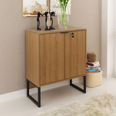 Imagem de Balcão Para Escritório 2 Portas Tecno Mobili ME4154 C/ Chave