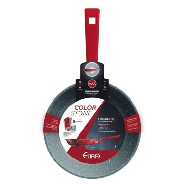 Imagem de Frigideira ColorStone 24cm Volcano ALU8303-VO - Euro Home