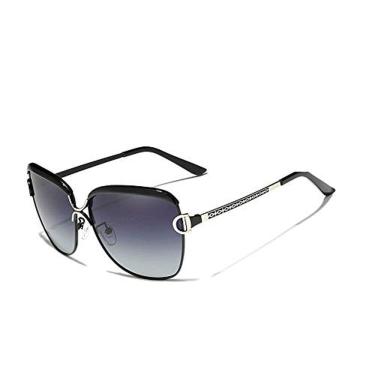 Imagem de Óculos de Sol Feminino Degradê Kingseven Proteção Polarizados UV400 (C5)