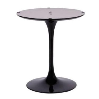 Imagem de Base de Mesa Saarinen Redonda Para Tampos Branco Preto