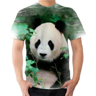 Imagem de Camiseta Camisa Urso Panda Animal Em Extinção Carnívoro - Estilo Krake