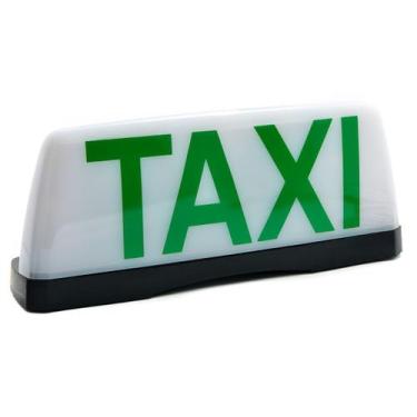 Imagem de Luminoso Taxi Led 12V Dimensões 15cm Comp X 8cm Alt X 6cm L - Bossa3
