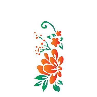 Imagem de Stencil de Acetato para Pintura OPA 10X30 2223 Flor Estilizada II