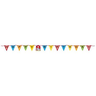 Imagem de Creative Converting Ribbon Shaped Farmhouse Fun Banner