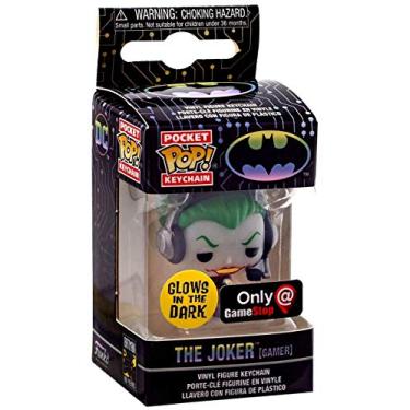 Imagem de Funko Pocket Pop! Keychain: The Joker (Gamer) Glows in The Dark Exclusive