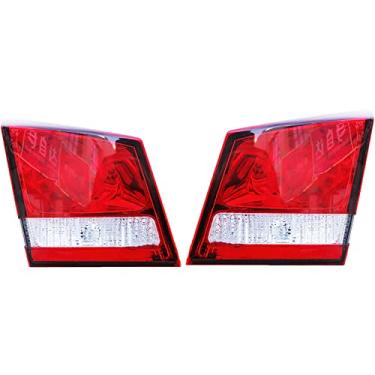 Imagem de JESYMBX Para Dodge Journey JUCV 2012-2015 Par interno de lâmpada de freio de luz traseira