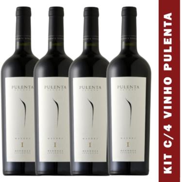 Imagem de Vinho Argentino Tinto Pulenta Estate I Malbec Kit C/4 750ml