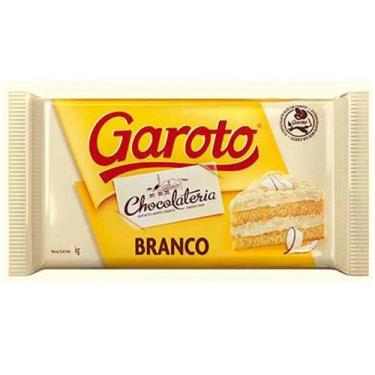 Imagem de Chocolate Garoto Barra 1Kg Branco