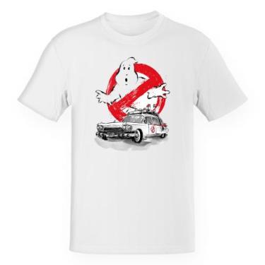 Imagem de Camiseta Unissex Divertida Caça Fantasmas Ghostbusters Ecto-1 - Aleart