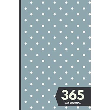 Imagem de 365 Day Journal: Unlined and Undated Daily Diary - 5.5in x 8.5in | Retro Polka Dots Cover: A whole year of daily journal ideal gift for friends and family