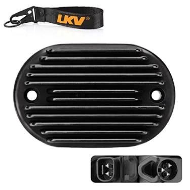 Imagem de LKV Retificador regulador de tensão 74540-08 para Harley Davidson Fat Boy Heritage Softail todos os modelos, substitui # 7454008 74540-08 74540-11