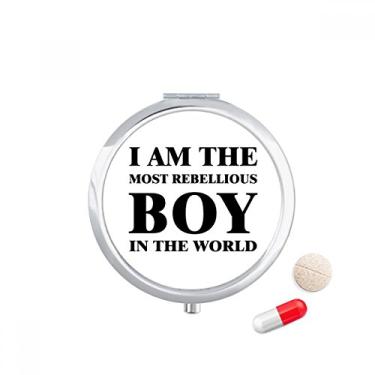 Imagem de Porta-comprimidos I Am The Rebellious Boy Caixa de armazenamento de remédios
