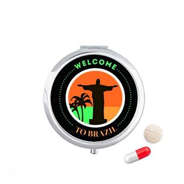Imagem de Mount Corcovado Brazil Caixa de armazenamento de medicamentos com elemento cultural