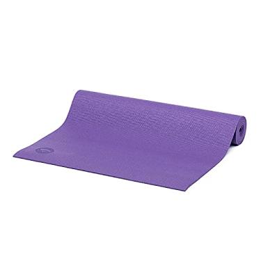 Imagem de YOGATERIA Bodhi Tapete Yoga Asana | PVC ECO | 4,5 mm espessura | Treino Ginástica e Pilates | Macio e Aderente (Roxo)