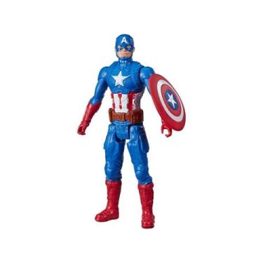Imagem de Boneco Capitão América Marvel Vingadores - Titan Hero Series 30cm Hasb