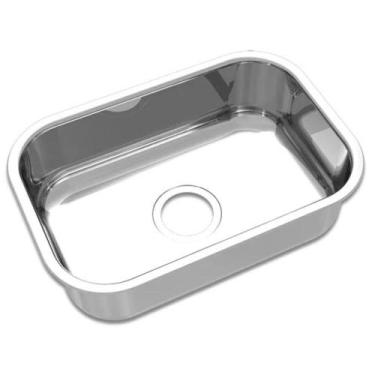 Cuba Pia Cozinha Inox Com Acessórios De Sobrepor/Embutir Aço Inox Escovado  01569316 68x48 Docol Massima - Cuba de Embutir para Cozinha - Magazine Luiza