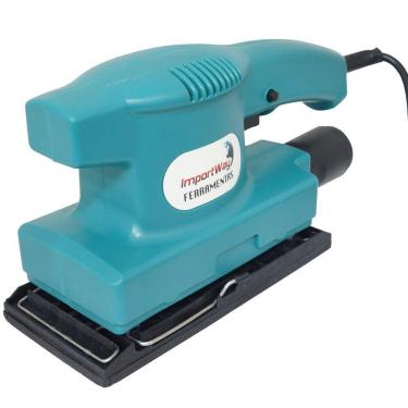 Imagem de Lixadeira Orbital Elétrica Vibratória 250W 10000 Rpm Parede Madeira Importway Iwlx
