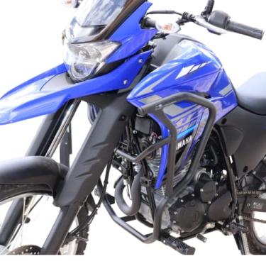 Imagem de Protetor De Carenagem Lander 250 Protetor de Motor 2019 A 2024 Preto Fosco