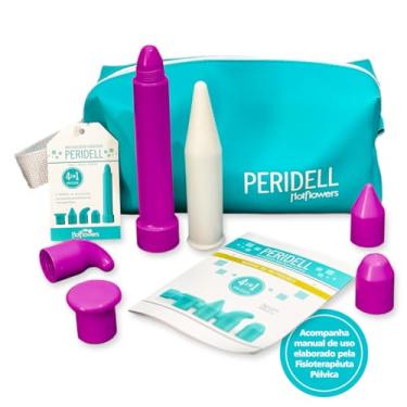 Imagem de Fisioterapia Pélvica Massageador Peridell Incontinência Urinária Pink Unissex Hot Flowers