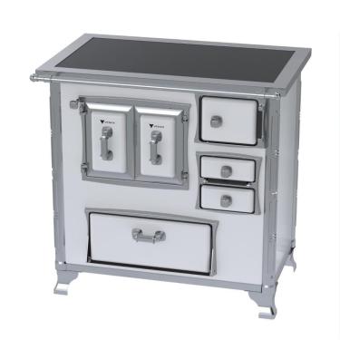 Imagem de Fogao a Lenha Venax GII n 1 Sec XVIII Premium Branco Gab