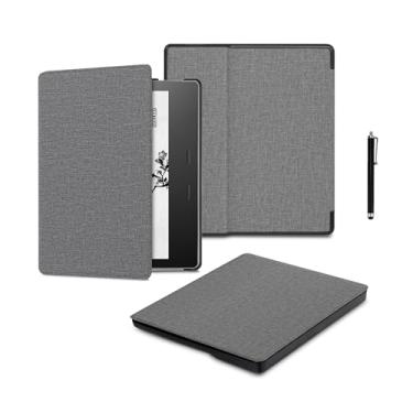 Imagem de Capa para Kindle Oasis de 7 polegadas 10ª geração, versão 2019 e 9ª geração, versão 2017 - com hibernar/despertar automático, capa protetora leve