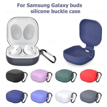 Imagem de Capa protetora de silicone  Capa de ouvido para Samsung Galaxy Buds 2 Pro  Fe Buds Live