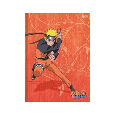 Imagem de Caderno Brochura Pequeno 1/4 Anime Naruto Shippuden 80 Folhas - São Domingos