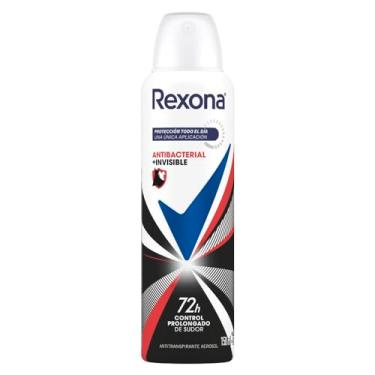 Imagem de Desodorante Antitranspirante Rexona Feminino Aerosol Antibacterial + Invisible 150ml (A embalagem pode variar)